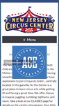 Mobile Screenshot of njcircuscenter.com